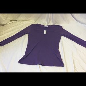 SALE! NY & Co Mesh Long Sleeve Top